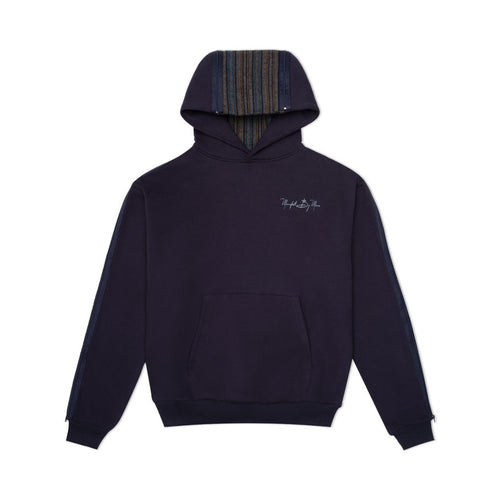 Premium Heavyweight Hoodie - Blue Tweed